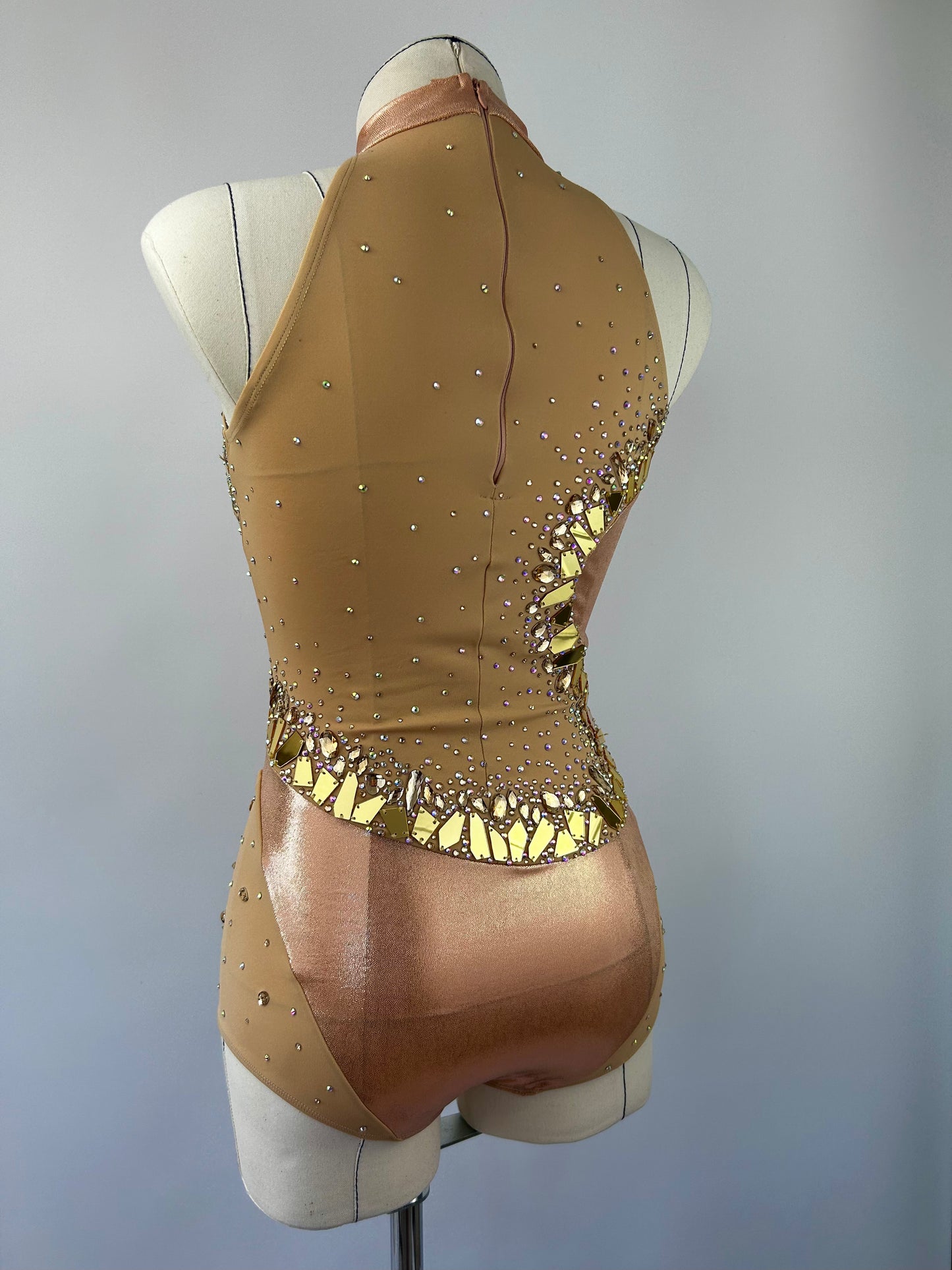 Gold Swirl Leotard