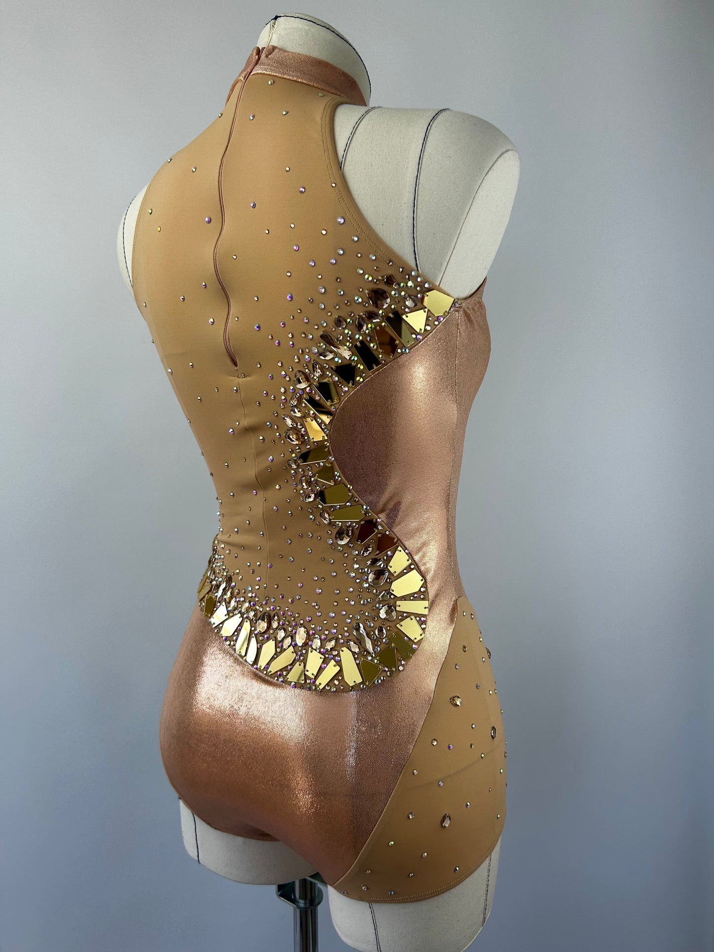 Gold Swirl Leotard